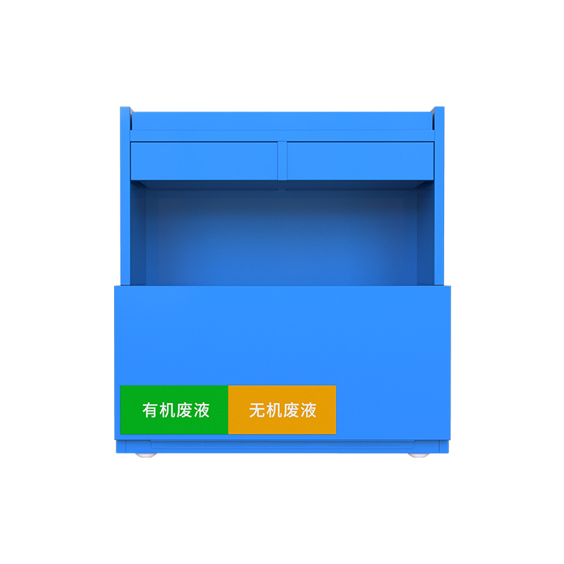 Waste liquid collection and storage cabinet