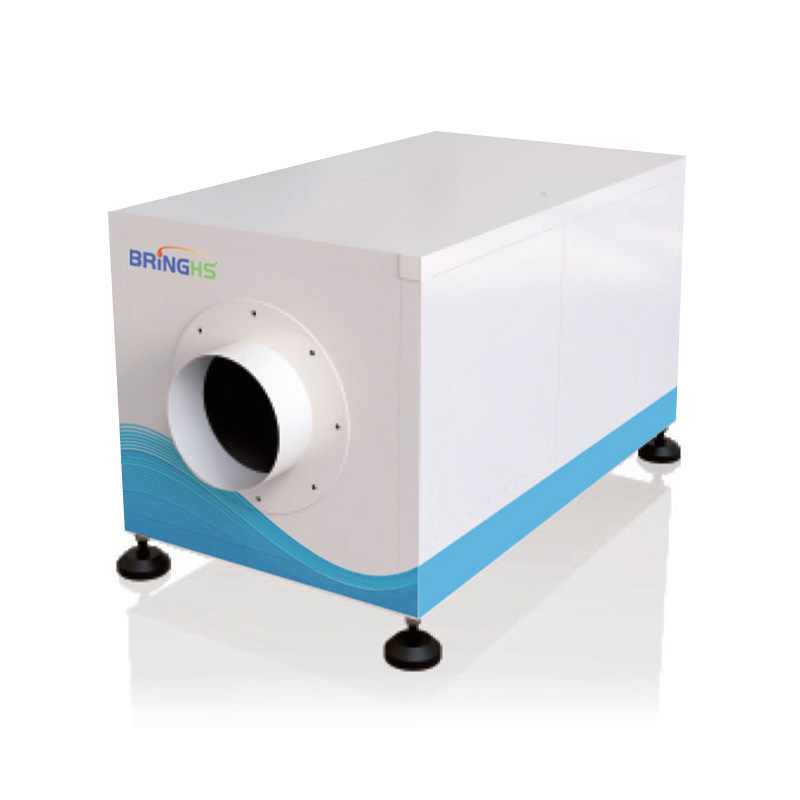 Noise-reducing and air-purifying exhaust box