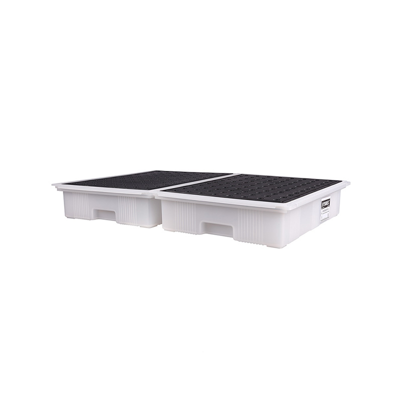 Desktop leak-proof tray