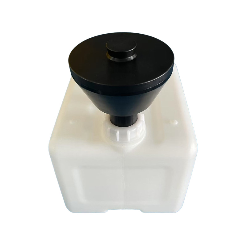 Covered PP pressure-reducing funnel